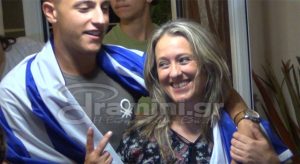Εγινε… Ρίο το σπίτι της Αννας Κορακάκη στη Δράμα για το χρυσό (video)