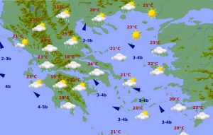Καιρός: Αστάθεια με βροχές και την Κυριακή (8/5)