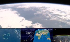 Live μετάδοση: Ο… γύρος της γης από το διαστημικό σταθμό της NASA (video)
