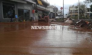 Καιρός: Εικόνες αποκάλυψης σε Μάνδρα και Μαγούλα!
