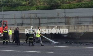 Κάηκε ζωντανός στην Αττική Οδό ο εκδότης Παναγιώτης Μαυρίκος