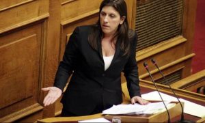 Ζωή Κωνσταντοπούλου: Η Βουλή δεν πρέπει να αποδεχθεί τον εκβιασμό