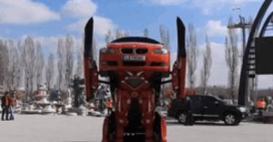 Τούρκοι μηχανικοί μετέτρεψαν μια BMW σε Transformer (vid)