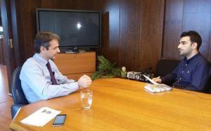 Κυριάκος Μητσοτάκης: Δε τίθεται θέμα ηγεσίας στην Νέα Δημοκρατία
