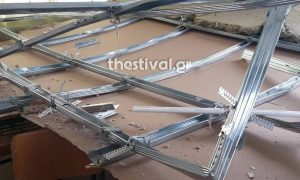 Θεσσαλονίκη: Παραλίγο τραγωδία από κατάρρευση οροφής σε σχολική αίθουσα…