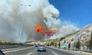 Τώρα: Μεγάλη φωτιά στη Νέα Πέραμο