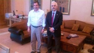 Με τον Καμίνη συναντήθηκε ο πρόεδρος του Ερυθρού Σταυρού