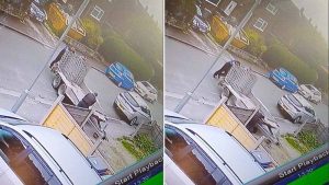 Τρέιλερ καταπλάκωσε άνδρα – Δεν διανοείστε πώς σώθηκε (video)