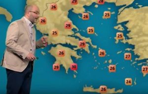 Η διπλή προειδοποίηση του Σάκη Αρναούτογλου για κακοκαιρία και άνοδο της θερμοκρασίας (video)