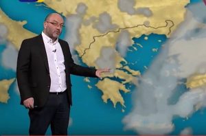 Καιρός: Ολες οι περιοχές που θα βρέξει και πού θα χιονίσει την Παρασκευή απ’ τον Σάκη Αρναούτογλου (video)