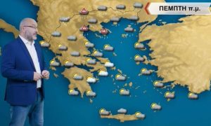 Καμπανάκι Αρναούτογλου: Δυνητικά επικίνδυνες καταιγίδες τις επόμενες ώρες (vid)