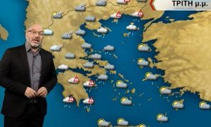 Καιρός – Αρναούτογλου: Προσοχή στις καταιγίδες, συνθήκες χιονοθύελλας στη Θράκη (vid)