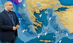 Καιρός – Αρναούτογλου: Θα… χαθεί ο ήλιος στη δυτική Ελλάδα! Πού επιστρέφουν τα χιόνια