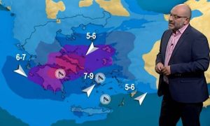 Προειδοποίηση Αρναούτογλου για τον κυκλώνα: Μεγάλη προσοχή το επόμενο 9ωρο…