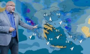 Καιρός – Αρναούτογλου: «Ας ελπίσουμε σε καλές βροχές για το σύνολο της χώρας»