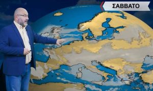 Καιρός: Υψώνεται αέρινο τείχος! Τι προβλέπει ο Σάκης Αρναούτογλου (vid)