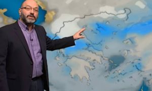 Καιρός: Πού θα εντοπίζονται οι χιονοπτώσεις την Πέμπτη; Η ανάλυση του Σάκη Αρναούτογλου (video)