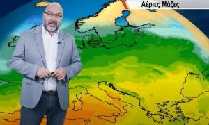 Καιρός: Από την ψύχρα και πάλι στα 27άρια! Ολα ανοικτά από τον Σάκη Αρναούτογλου (vid)