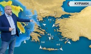 Καιρός: Πρώτη αναφορά του Σάκη Αρναούτογλου για τα Χριστούγεννα (vid)