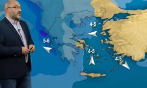 Καιρός: Προσοχή! Η προειδοποίηση του Σάκη Αρναούτογλου για τους θυελλώδεις ανέμους (photo)