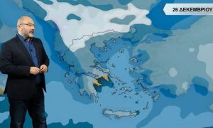 Καιρός Χριστουγέννων: Τελικά ψυχρή εισβολή και ίσως χιόνια και χαμηλά! Ανάλυση Αρναούτογλου