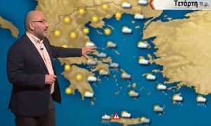 Καιρός: Θέλει προσοχή η εμμονή! Η ενημέρωση του Αρναούτογλου για την κακοκαιρία