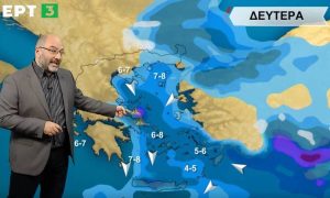 Καιρός: Προσοχή μέχρι το μεσημέρι! Η προειδοποίηση του Σάκη Αρναούτογλου…