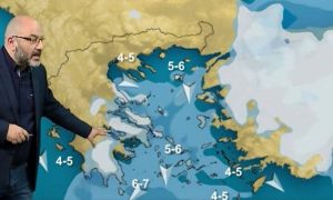 Καιρός: Πού θα χιονίσει την Τετάρτη και πού την 25η Μαρτίου; Ανάλυση Αρναούτογλου (vid)