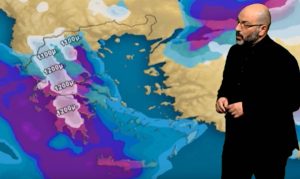 Ολα τα νέα δεδομένα για την κακοκαιρία! Πού θα χιονίσει; Η ανάλυση του Σάκη Αρναούτογλου (video)