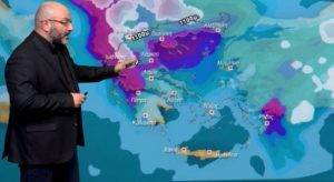 Καιρός: Επιδείνωση του καιρού την Παρασκευή με βροχές και χιόνια! Η ανάλυση του Σάκη Αρναούτογλου (video)