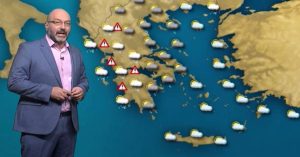 Καιρός: Θέλει μεγάλη προσοχή μέχρι το απόγευμα! Η προειδοποίηση του Σάκη Αρναούτογλου (video)