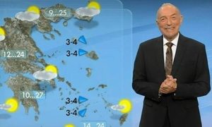 Καιρός: Χωρισμένη στα 2 η Ελλάδα. Προειδοποίηση Αρνιακού για καταιγίδες (vid)