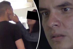 Είδε από κρυφή κάμερα την κοπέλα του να τον απατά με άλλον. Η αντίδρασή του ήταν τρομακτική (video)