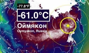 Καιρός: Θερμοκρασία… σοκ! Πού έδειξε -61 βαθμούς Κελσίου ο υδράργυρος