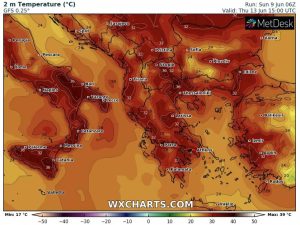 Καιρός: Στον ορίζοντα τα πρώτα… 40άρια! Καρέ – καρέ η άνοδος της θερμοκρασίας (photos)