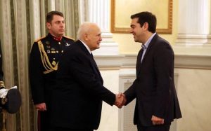 Στον Κάρολο Παπούλια ο Αλέξης Τσίπρας