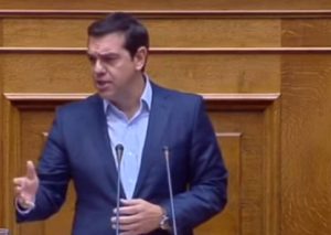 Τσίπρας προς ΝΔ και ΠΑΣΟΚ: «Εσείς φέρατε την παράγκα στο ποδόσφαιρο…» (Video)