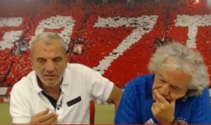 Μεθυσμένη τηλεθεάτρια καλεί τον Τσουκαλά και εκείνος χτυπά το κεφάλι του! (video)