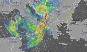 Κακοκαιρία Εύα: Πού βρίσκεται τώρα το μέτωπο, ο καιρός έως την Πέμπτη