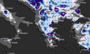 Καιρός: Καρέ – καρέ η κάθοδος του χιονιά της Δευτέρας στην Αθήνα και της Τετάρτης σε Θεσσαλονίκη (video)