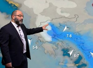 Καιρός: Ερχονται ξανά πυκνές χιονοπτώσεις! Η ενημέρωση του Σάκη Αρναούτογλου (video)