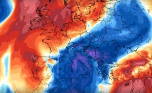 Ολοταχώς για Χριστούγεννα με κρύο σε όλη την Ελλάδα και χιόνια και στα πεδινά… (Χάρτης θερμοκρασιών)