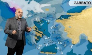 Καιρός: Επιδείνωση το Σαββατοκύριακο! Πού θα χιονίσει; Η ανάλυση του Αρναούτογλου