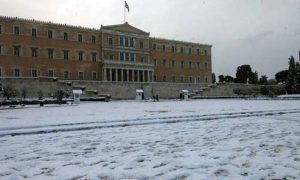 Η αναλυτική πρόγνωση της ΕΜΥ για τις χιονοπτώσεις της Δευτέρας