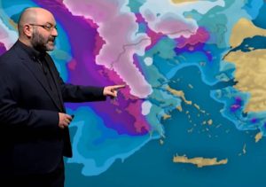 Λίγα χιόνια, αλλά και… παγωμένη βροχή την Παρασκευή! Η ανάλυση του Σάκη Αρναούτογλου (Video)