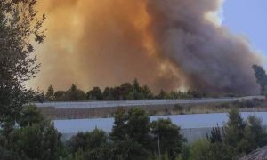 Φωτιά Αχαΐα: Εκτός ελέγχου η πυρκαγιά, εκκενώθηκαν χωριά, καίγονται σπίτια…