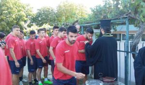 ΑΕ Σπάρτη: Ο αγιασμός στο Δημοτικό Στάδιο Σπάρτης (video)