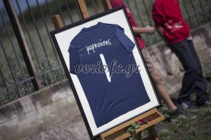 Συγκινητικές στιγμές στο Βέροια-ΠΑΟΚ Κ20