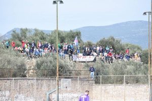 ΑΕ Σπάρτη: Κατάληψη έξω από το γήπεδο για το ματς με τον Βύζαντα Μεγάρων! (photos)