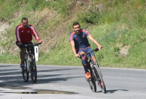 Ολυμπιακός: Πάτησαν γήπεδο Μανιάτης και Μπουχαλάκης